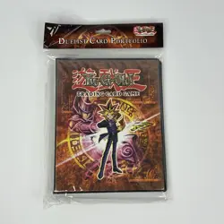 Yu-Gi-Oh TCG Duelist Card Portfolio Yugi Dark Magician Cover New Sealed - Image 1