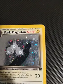Dark Magneton 11/82 - 1st Edition Pokemon Card Team Rocket Rare WOTC LP/MP - Image 4