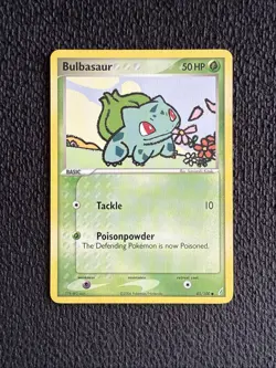 Pokemon Card Bulbasaur 45/100 Non-Holo EX Crystal Guardians - Image 1