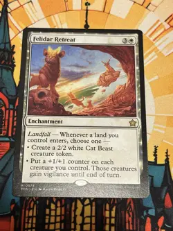 MTG Felidar Retreat [Foundations, Near Mint] - Image 1