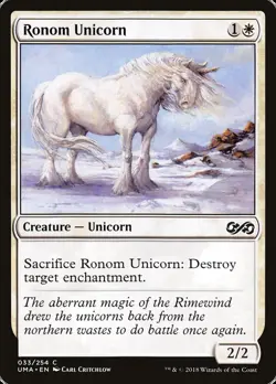 1x Ronom Unicorn *FOIL* - NM - Ultimate Masters - SPARROW MAGIC mtg - Image 1