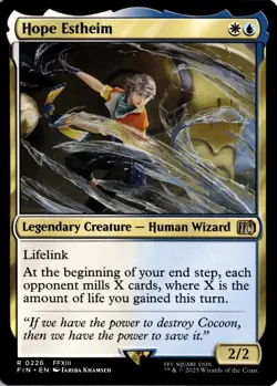 Hope Estheim Final Fantasy Regular Magic MTG - Image 1