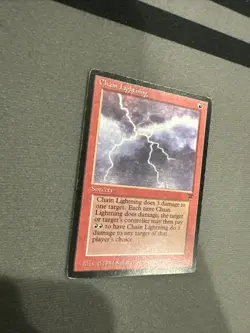 Chain Lightning Legends English Heavy Play - Image 3