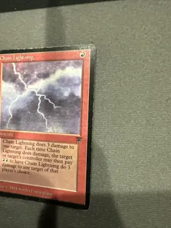 Chain Lightning Legends English Heavy Play - Image 4