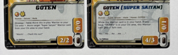 Goten Common Card, Super Saiyan Goten Rare Card 2008 Bandai Dragon Ball Z ccg - Image 3