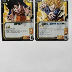 Goten Common Card, Super Saiyan Goten Rare Card 2008 Bandai Dragon Ball Z ccg - Image 4