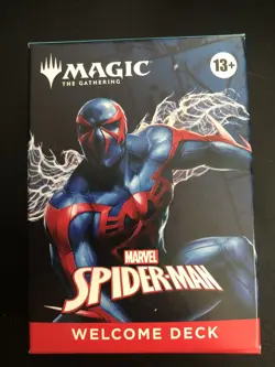 Magic The Gathering Marvel Spider-Man Welcome Deck BLUE DECK ONLY SDCC 2025 - Image 1