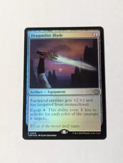 Dragonfire Blade Tarkir: Dragonstorm Foil - Image 1