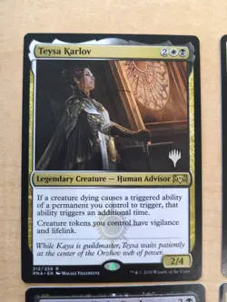 MTG - Teysa Karlov - Commander Orzhov - White Black - Promo Collection Lot - Image 2