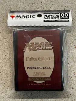 Ensky Retro Core Sleeves "Fallen Empires" - 80x - Magic MTGS-309 - MUST BUY 2+ - Image 1