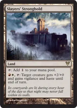 Slayers' Stronghold - Light Play MTG Avacyn Restored - Image 1