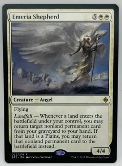 MTG Emeria Shepherd Battle for Zendikar Regular - Image 1
