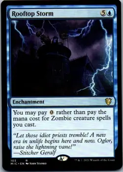 Rooftop Storm MTG Innistrad Remastered Regular - Image 1