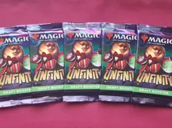 MTG Magic The Gathering 5 UNFINITY New Sealed Booster Packs Lot - Image 1