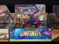 MTG Magic The Gathering 5 UNFINITY New Sealed Booster Packs Lot - Image 2