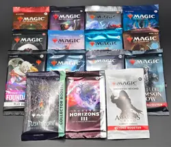 15 Magic the Gathering Pack Bundle Lot English FACTORY SEALED 15 Packs - Image 1