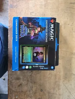 MTG Universes Beyond: Doctor Who Blast From the Past Commander Deck Sealed - Image 1