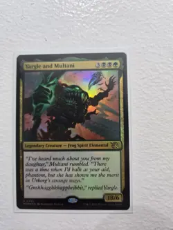 Yargle and Multani Legendary Creature- Frog Spirit Elemental r0256 Foil - Image 1