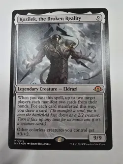 Kozilek, the Broken Reality Modern Horizons 3 Regular Mtg Magic The Gathering - Image 1