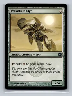 MTG Palladium Myr - Scars of Mirrodin #190 LP - Image 1