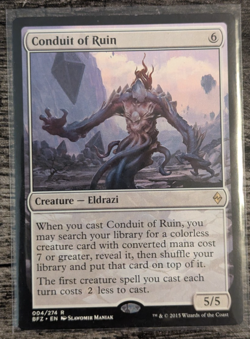 MTG: Conduit of Ruin (Battle for Zendikar (RARE) - Image 1