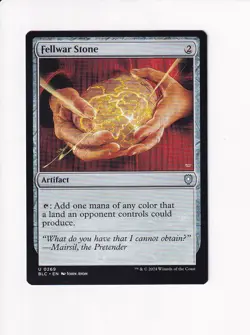 MAGIC THE GATHERING MTG COMMANDER: BLOOMBURROW FELLWAR STONE (#2) - Image 1