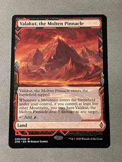 MTG - Valakut, the Molten Pinnacle. Zendikar Rising Expeditions NM - Image 1