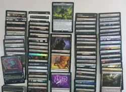 Magic 100 Commander Deck Karumonix Mono Black Rats Infect Poison MTG ReadyToPlay - Image 2