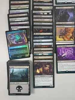 Magic 100 Commander Deck Karumonix Mono Black Rats Infect Poison MTG ReadyToPlay - Image 5