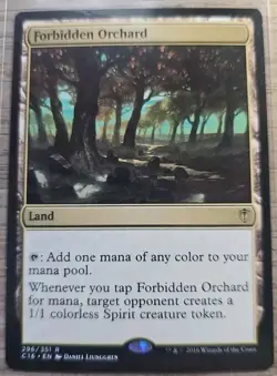 Forbidden Orchard - Commander 2016 - NM - Image 1