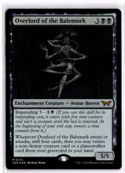 Foil | Overlord of the Balemurk | [DSK] | 113 | LP x1 MTG Magic: the Gathering - Image 1