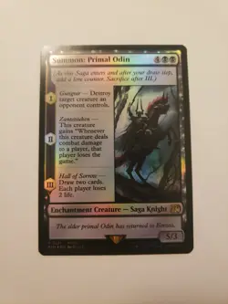 Summon: Primal Odin Final Fantasy Foil - Image 1