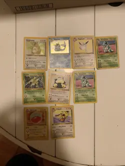Pokemon Trading Card Game Jungle Set 2 Holo Rares 7 Rares - Image 1