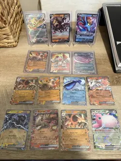 Pokemon Trading Card Game Collection Assorted Cards Set Lot Exs (14) - Image 1