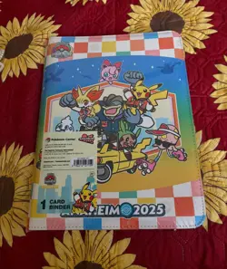 NEW Pokemon World Championships 2025 Anaheim Pokemon Center Binder Exclusive - Image 1
