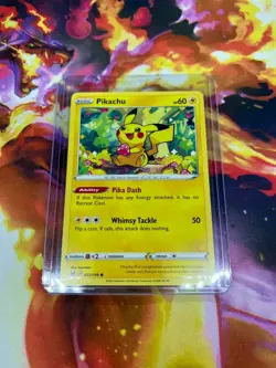 Pikachu 052/196 Swsh11: Lost Origin Regular NM-Mint Pokemon Card TCG - Image 5