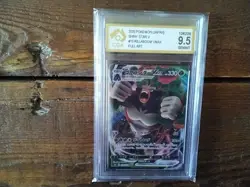 Pokemon Cards promo Holo rillaboom vmax 010/190 art v graded ex card japanese b9 - Image 1