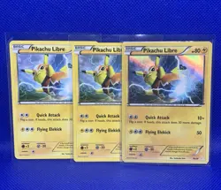 Pokemon Card Pikachu Libre 14/30 Trainer Kit Set 2x Non-holo MP 1x Holo Lot Lp - Image 1
