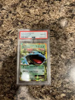 Venusaur Ex 2016 Pokemon XY Evolutions PSA 10 Gem Mint - Image 1