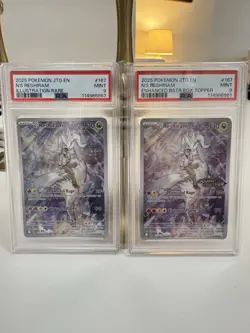 Pokemon 2025 JTG Enhanced Topper PSA 9 N'S Reshiram And PSA 9 N’S Reshiram 🚀🚀 - Image 1