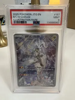 Pokemon 2025 JTG Enhanced Topper PSA 9 N'S Reshiram And PSA 9 N’S Reshiram 🚀🚀 - Image 2