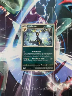Pokemon TCG Umbreon 130/197 Scarlet Violet Obsidian Flames Trading Card - Image 1
