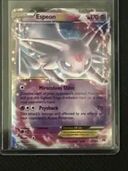 Espeon EX 52/122 XY Breakpoint Ultra Rare Holo Pokemon Card - Image 1