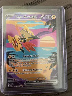 Tapu Koko EX 247/182 Paradox Rift Special Illustration Rare Card NM Condition - Image 1