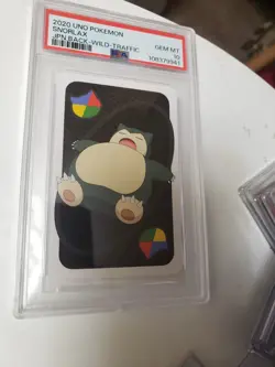 Snorlax Traffic Wild Japanese Uno Pokemon Card PSA 10 - Image 1