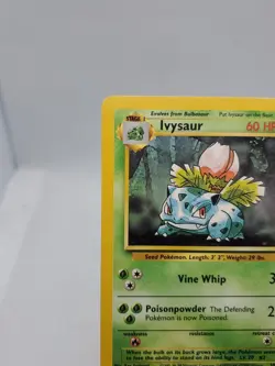 Ivysaur 30/102 1999 Base Set English Pokemon Card - Image 2