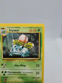Ivysaur 30/102 1999 Base Set English Pokemon Card - Image 3
