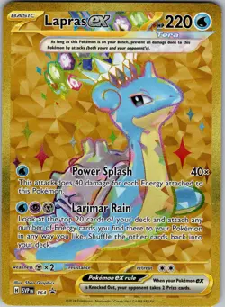 Lapras ex 164 Sv: Scarlet & Violet Promo Cards Holo - NM - Free Shipping - Image 1