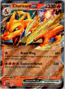 Charizard ex 161 Promo Pokemon S&V Scarlet & Violet Promo Cards - Near Mint - Image 1