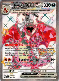 Charizard ex 074 Sv: Scarlet & Violet Promo Cards Holo - NM - Ships Free - Image 1